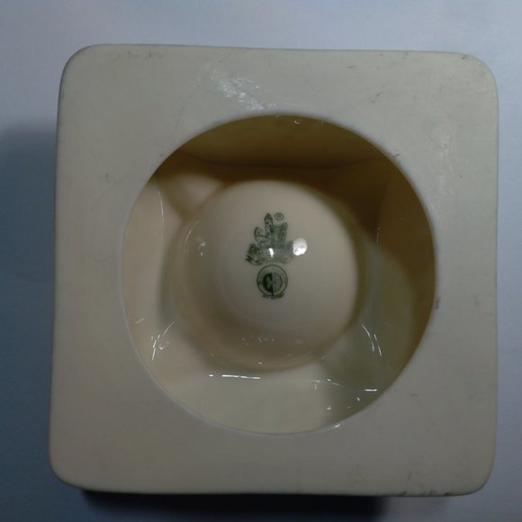 Belleek Pottery Ireland THORN 4 Well ASHTRAY (1965-1980) - Picture 11 of 16